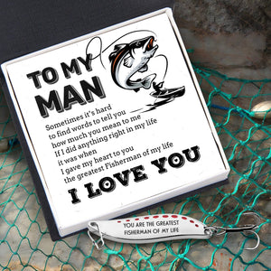 Fishing Spoon Lure - Fishing - To My Man - I Gave My Heart To You - Gfaa26008