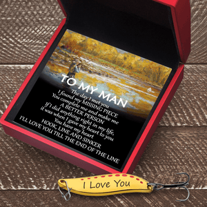 Fishing Spoon Lure - Fishing - To My Man - You Have My Heart - Gfaa26007