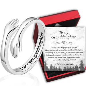 Hug Ring - Family - To My Granddaughter - I Love You So Much - Gyk23002