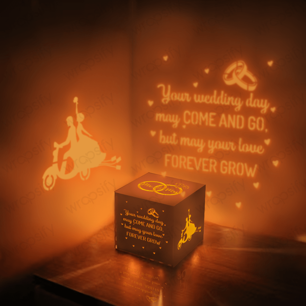 Light Up Message Box - Wedding - To Bride - Forever Grow - Gyl39001 ...