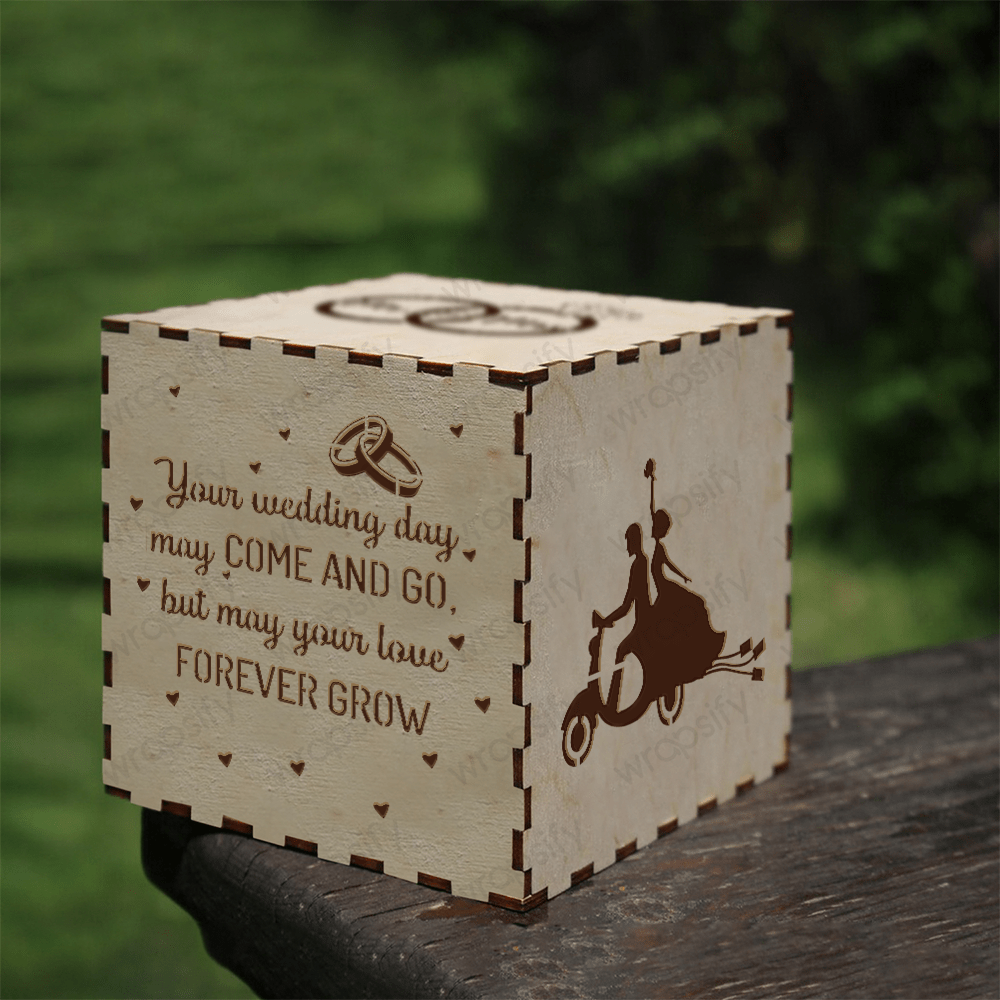 Light Up Message Box - Wedding - To Bride - Forever Grow - Gyl39001 ...