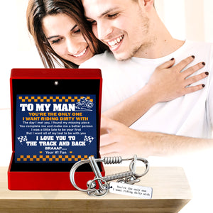 Key Buckle Hanging - Dirt Bike - To My Man - You're The Only One I Want Riding Dirty With - Gawl26001