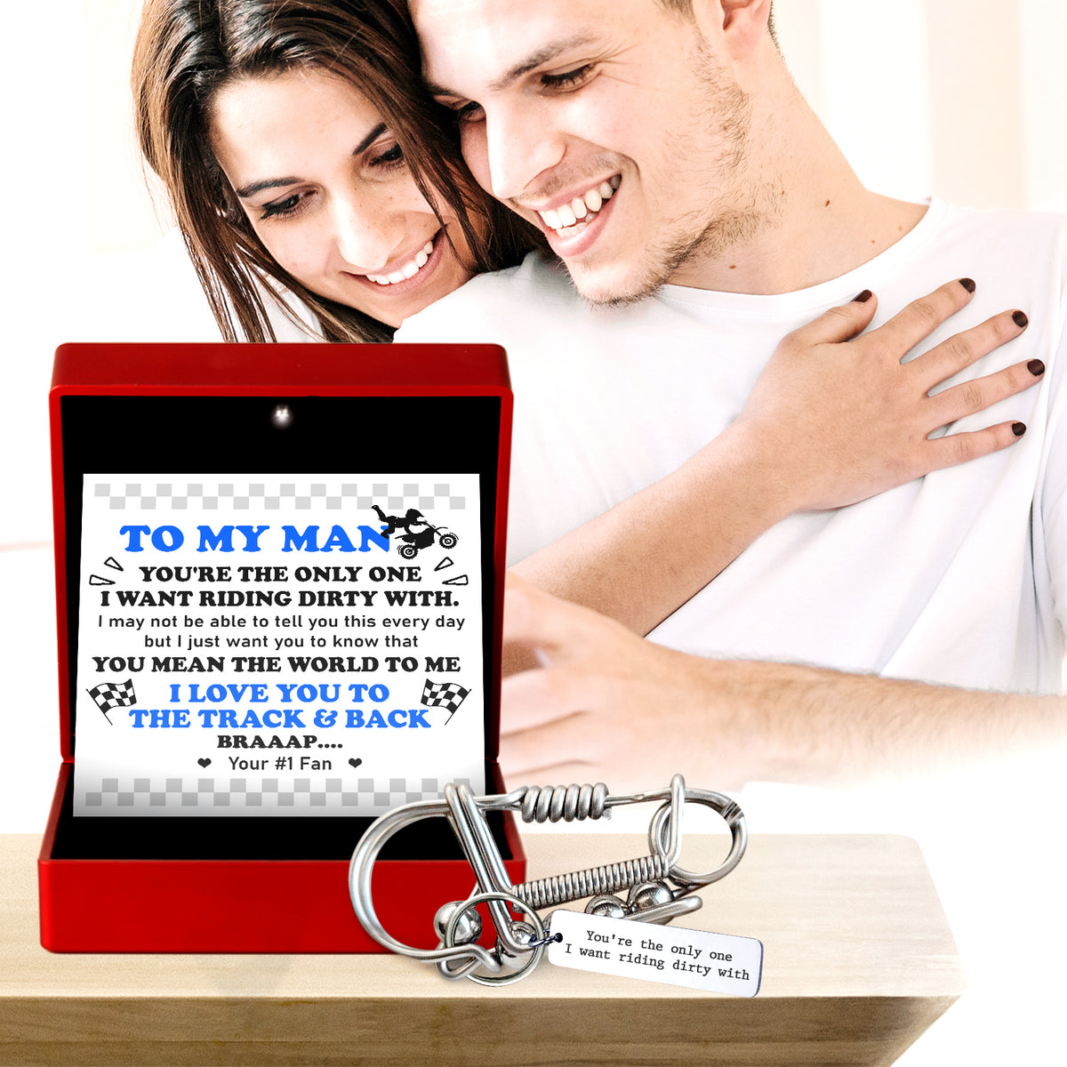 Key Buckle Hanging - Dirt Bike - To My Man - You Mean The World To Me - Gawl26003