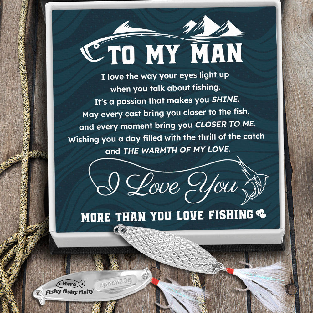 Pineapple Fishing Lure - Fishing - To My Man - I Love You - Gfad26001