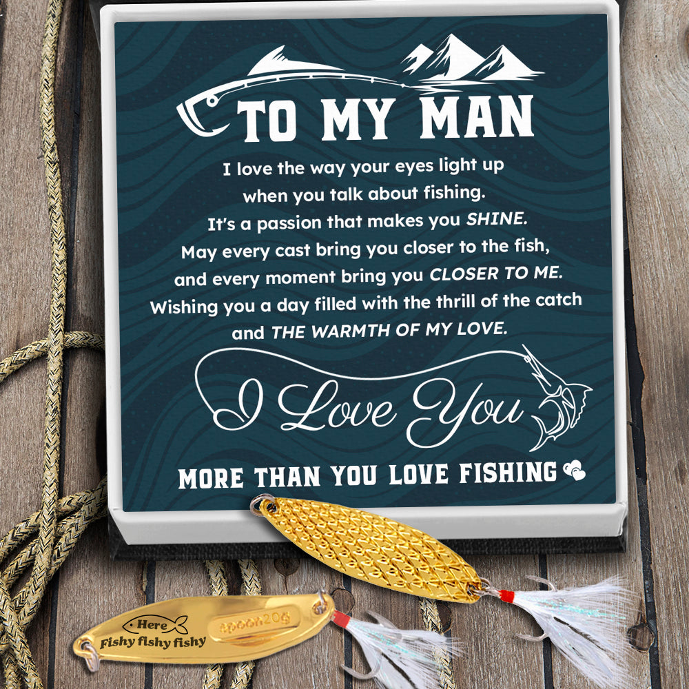 Pineapple Fishing Lure - Fishing - To My Man - I Love You - Gfad26001