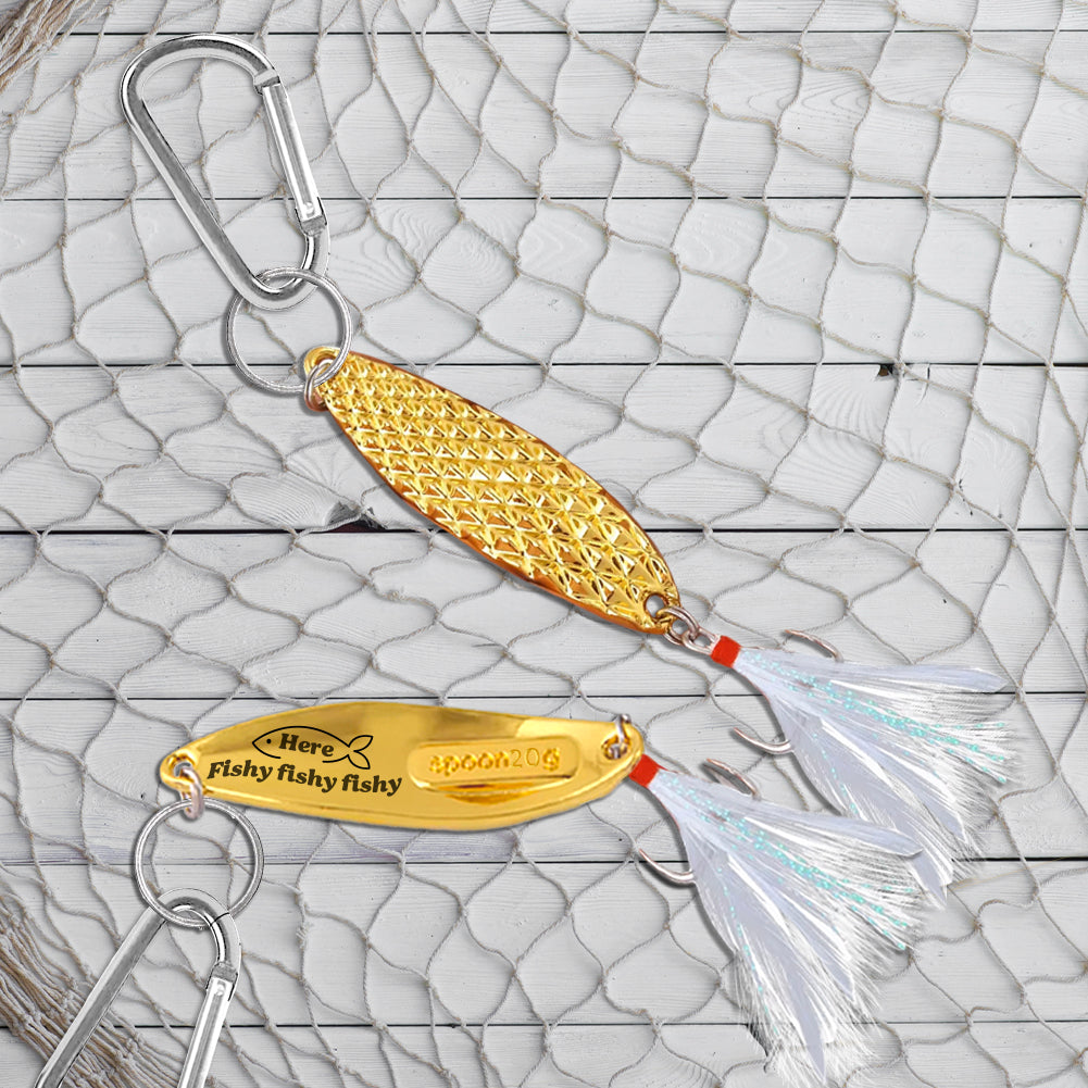 Carabiner Clip For Pineapple Fishing Lure
