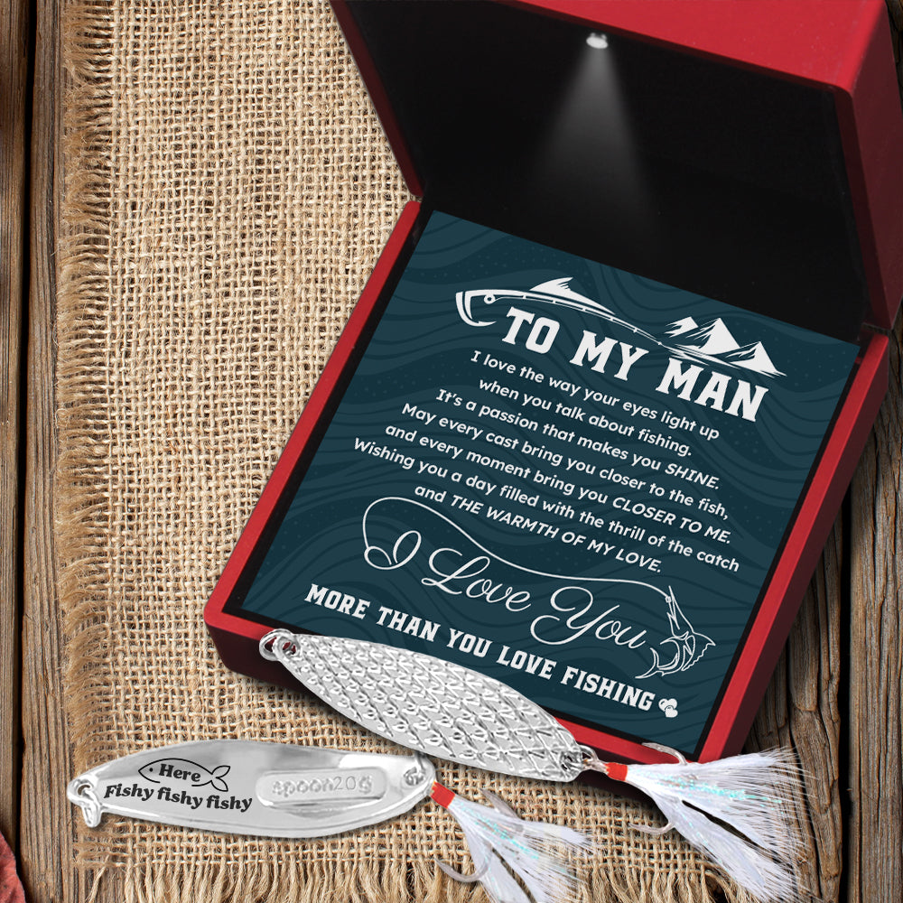 Pineapple Fishing Lure - Fishing - To My Man - I Love You - Gfad26001