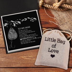 Catch of a Lifetime! Engrave Your Love on His Hook - Gfa26003