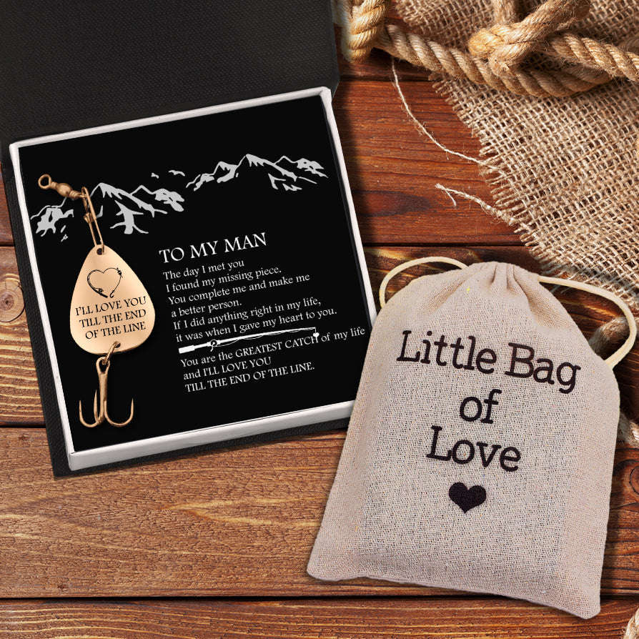 Catch of a Lifetime! Engrave Your Love on His Hook - Gfa26003