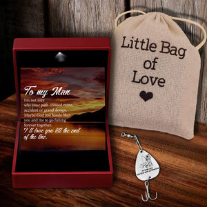 Personalized Engraved Fishing Hook - Fishing - To My Man - Forever Together - Gfa26009