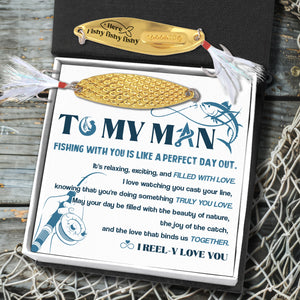 Pineapple Fishing Lure - Fishing - To My Man - Fishing With You Is Like A Perfect Day Out - Gfad26002