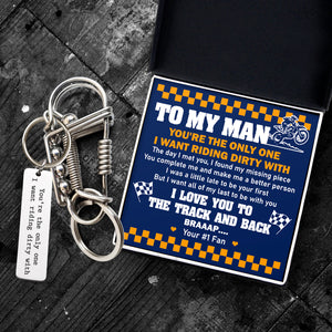 Key Buckle Hanging - Dirt Bike - To My Man - You're The Only One I Want Riding Dirty With - Gawl26001