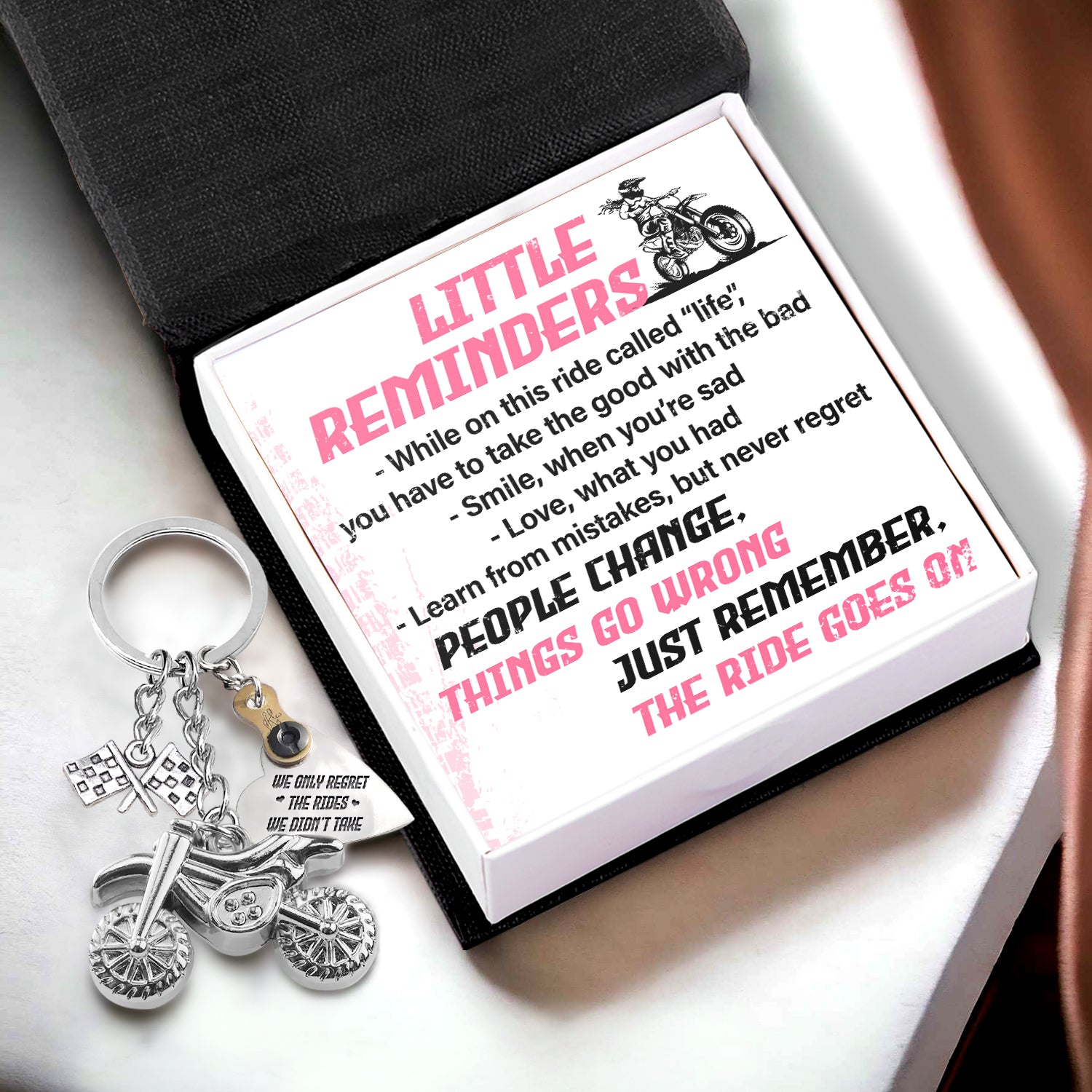 Dirt Bike Rider & Motocross Rider - Biker - To Myself - Just Remember The Ride Goes On - Gkex34001