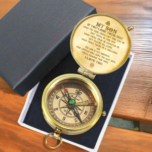 Engraved Compass - Viking - To My Son - I Love You - Gpb16055