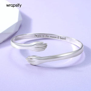 Hugging Bracelet - Family - To My Gorgeous - Welcome Aboard Flight 'Forever Yours' - Gbbq13004