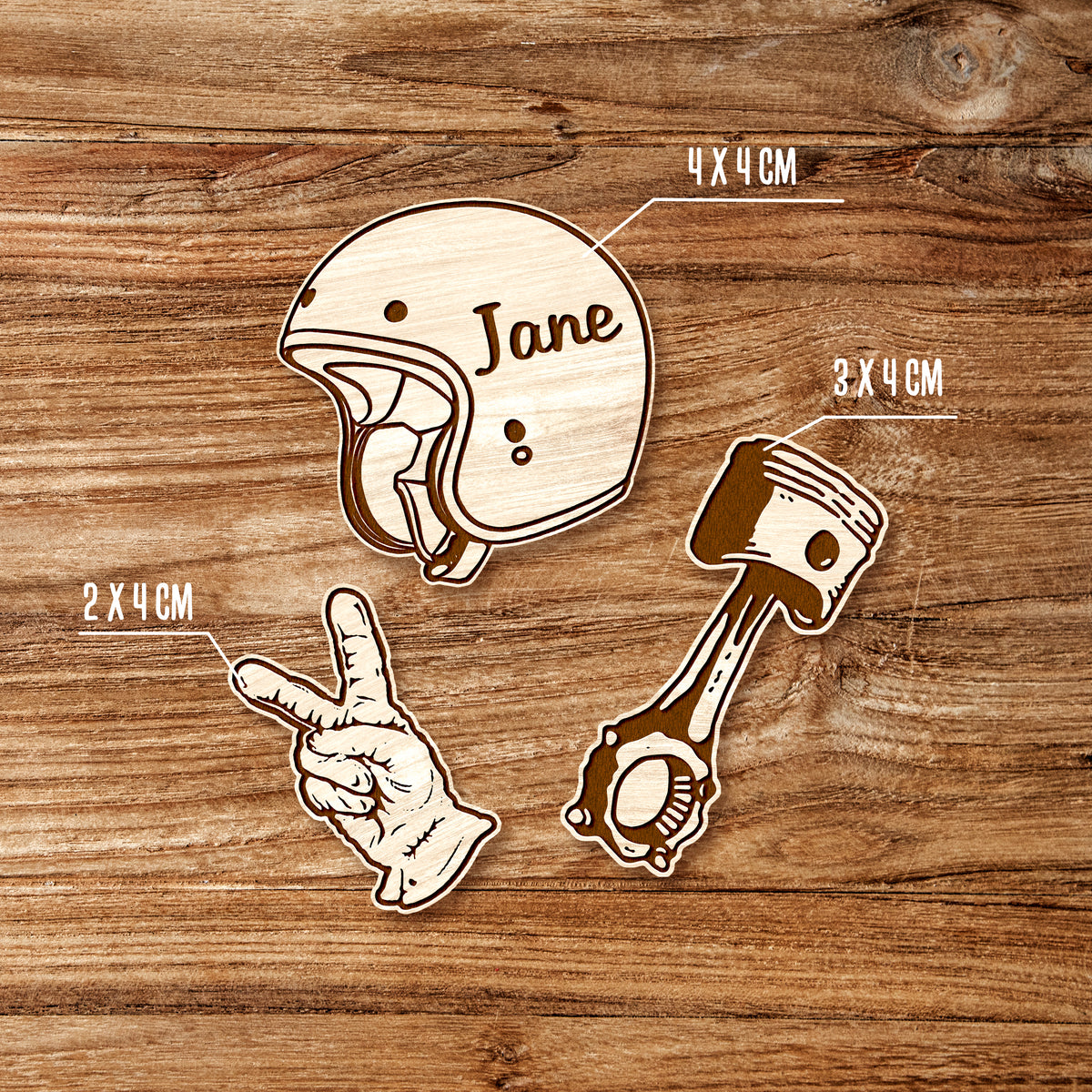 Personalized Motorcycle Ornament - Biker - To My Man - I Pray You'll Always Be Safe - Gam26002