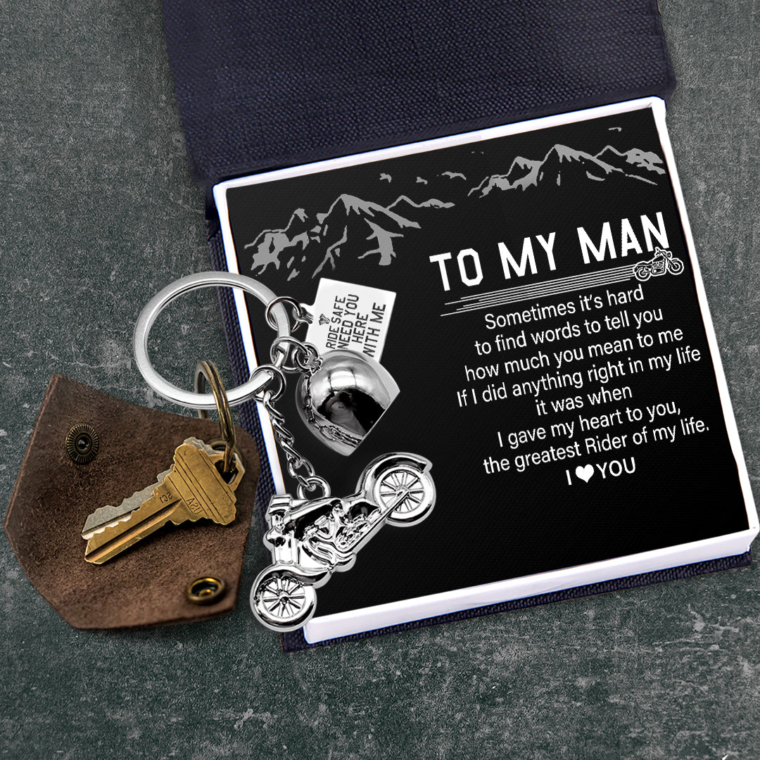 Motorcycle Quotes Keychains Christmas Motorcycle Keychain: A Gift He'll Treasure – Wrapsify