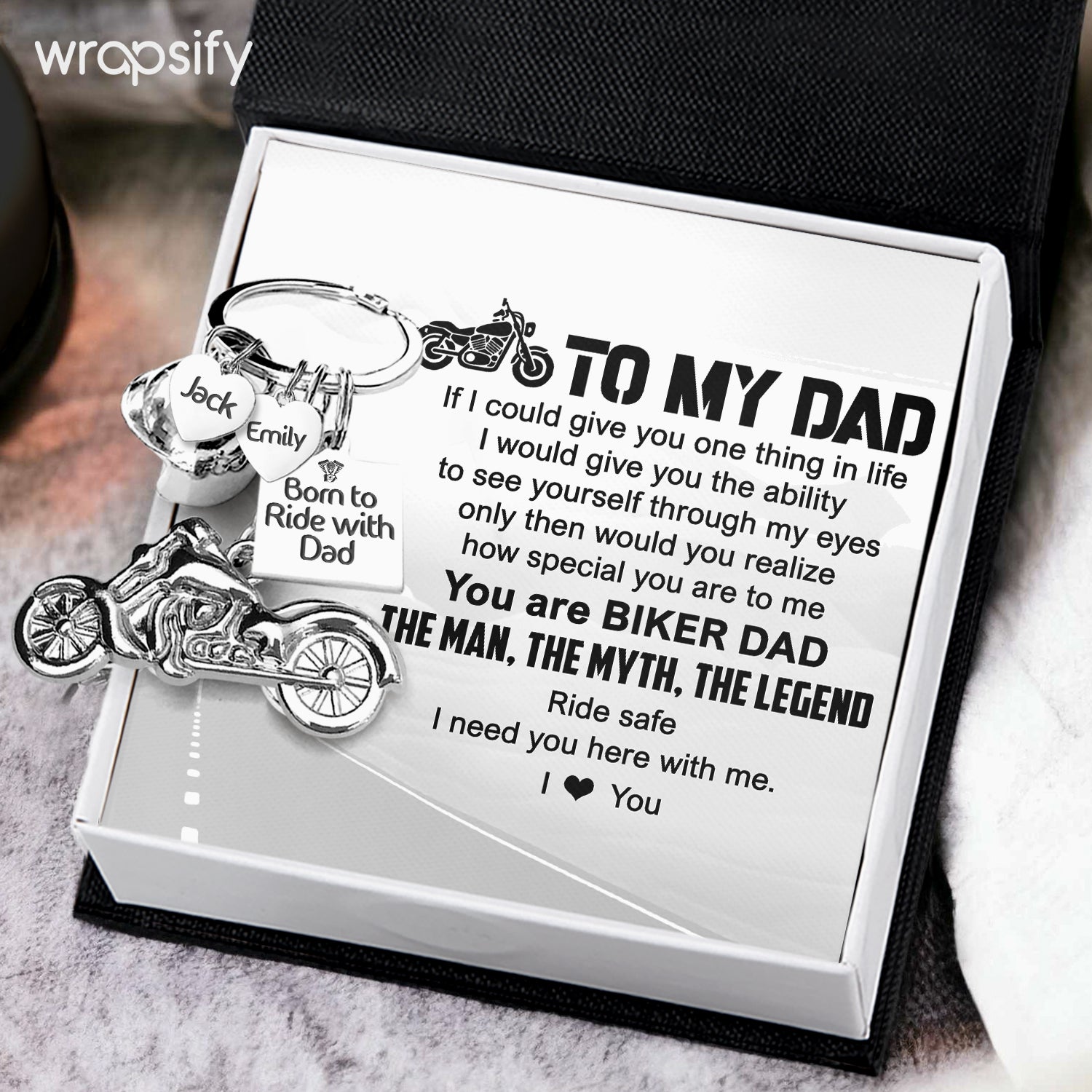 Personalized Father of the Bride Gift - To my Dad on my Wedding Day