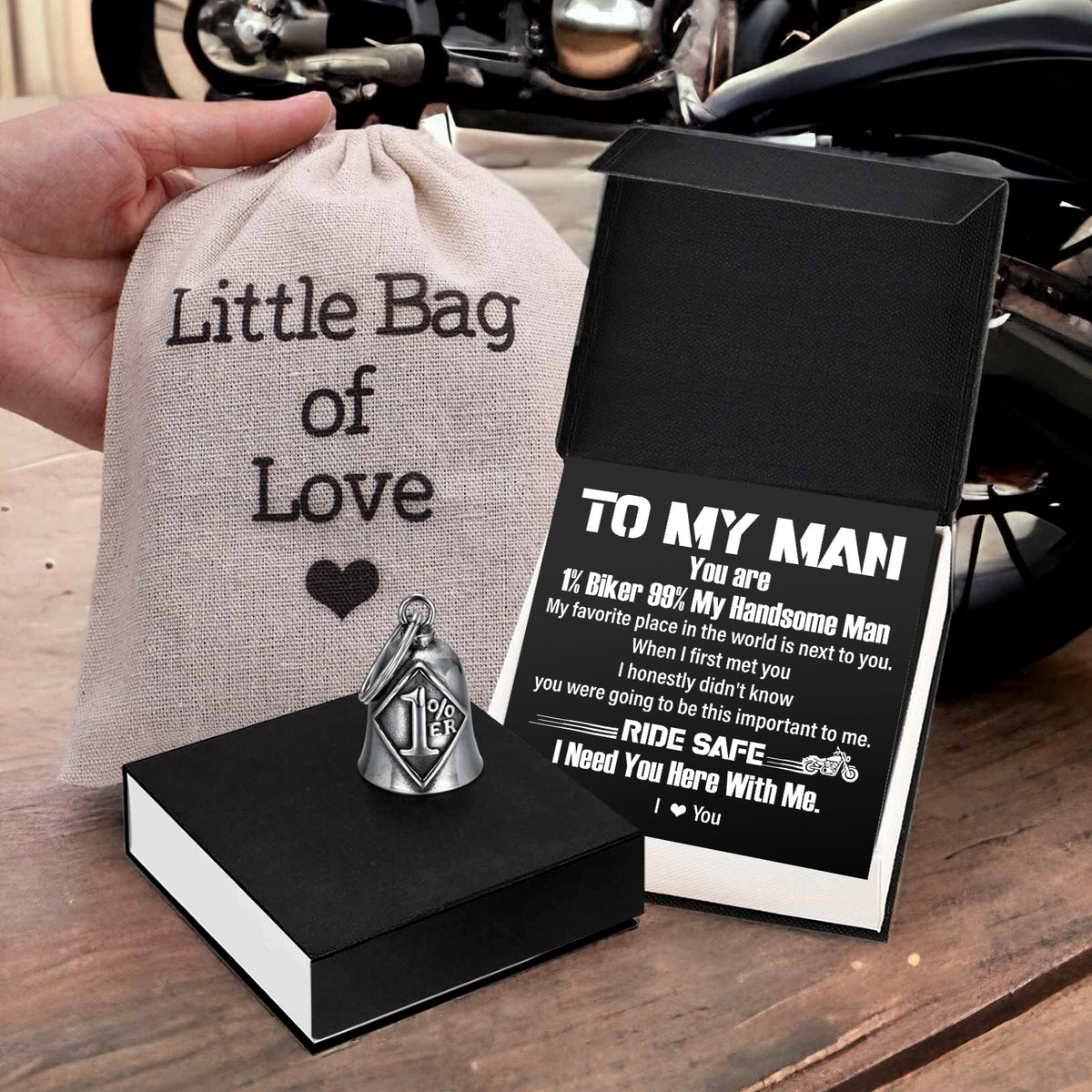 1%ER Bell - Biker - To My Man - Ride Safe I Need You Here With Me - Gnma26002