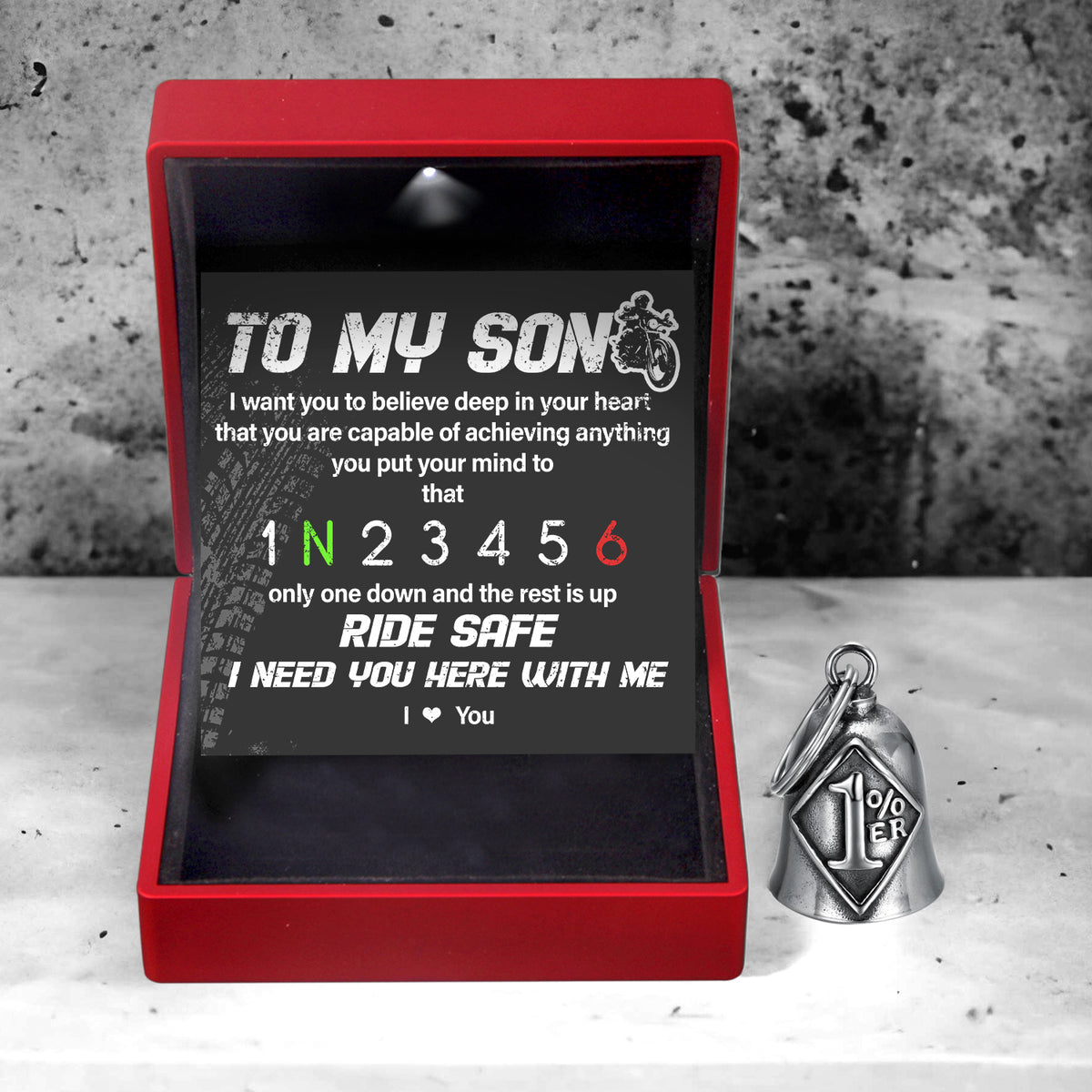 1%ER Bell - Biker - To My Son - I Want You To Believe Deep In Your Heart - Gnma16001