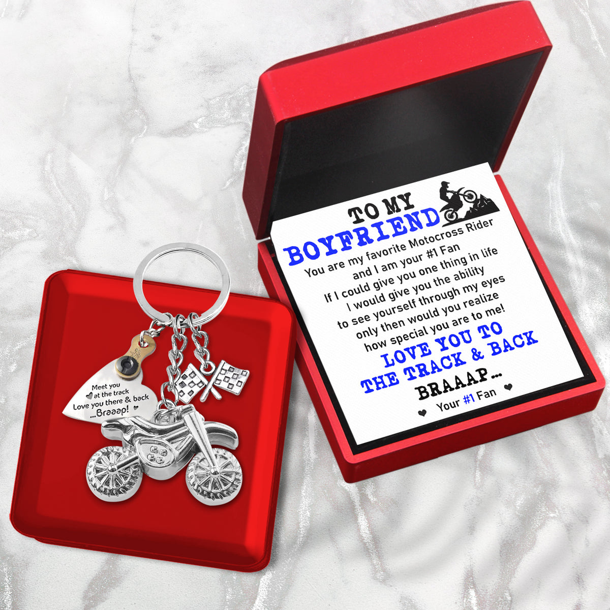 Dirt Bike Rider & Motocross Rider - Biker - To My Boyfriend - How Special You Are To Me - Gkex12007