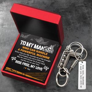 Key Buckle Hanging - Biker - To My Man - I Need You Here With Me - Gawl26005