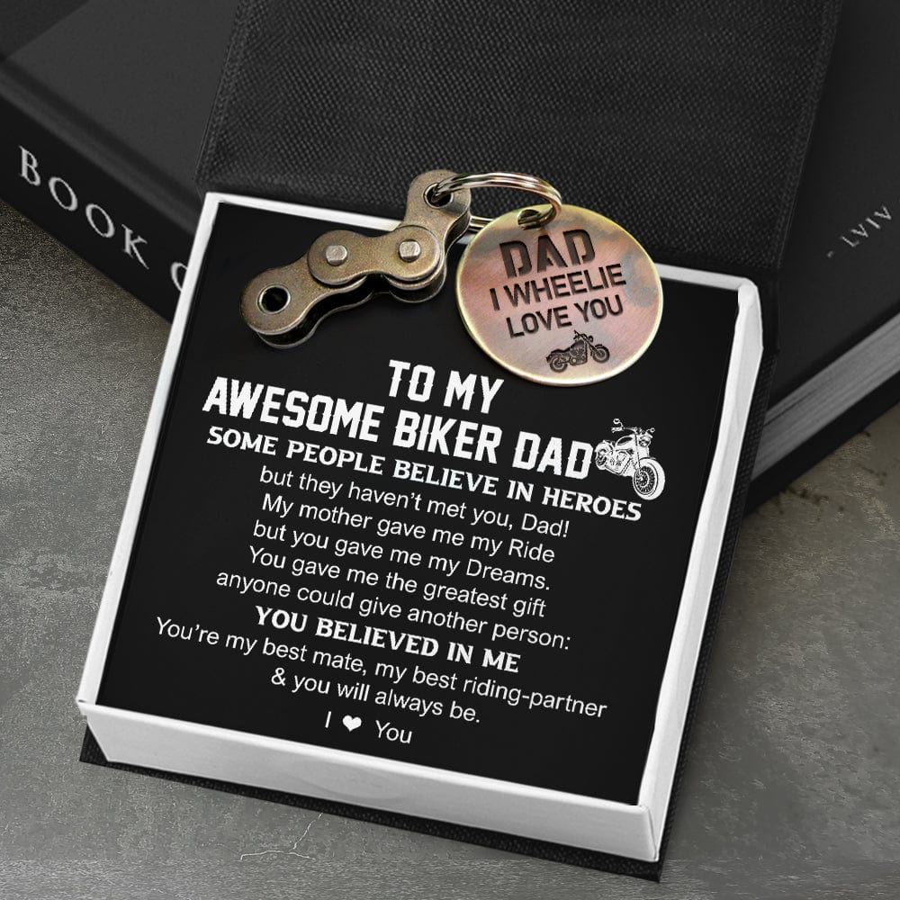 Motocross Keychain - Biker - To My Dad - You’re My Best Mate, My Best Riding-Partner - Gkbf18008