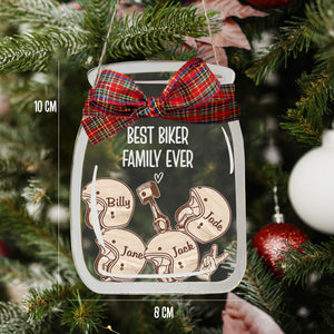 Motorcycle Ornament - Biker - To My Loved One - Best Biker Family Ever - Gam13001