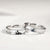 Mountain Sea Couple Promise Ring - Adjustable Size Ring