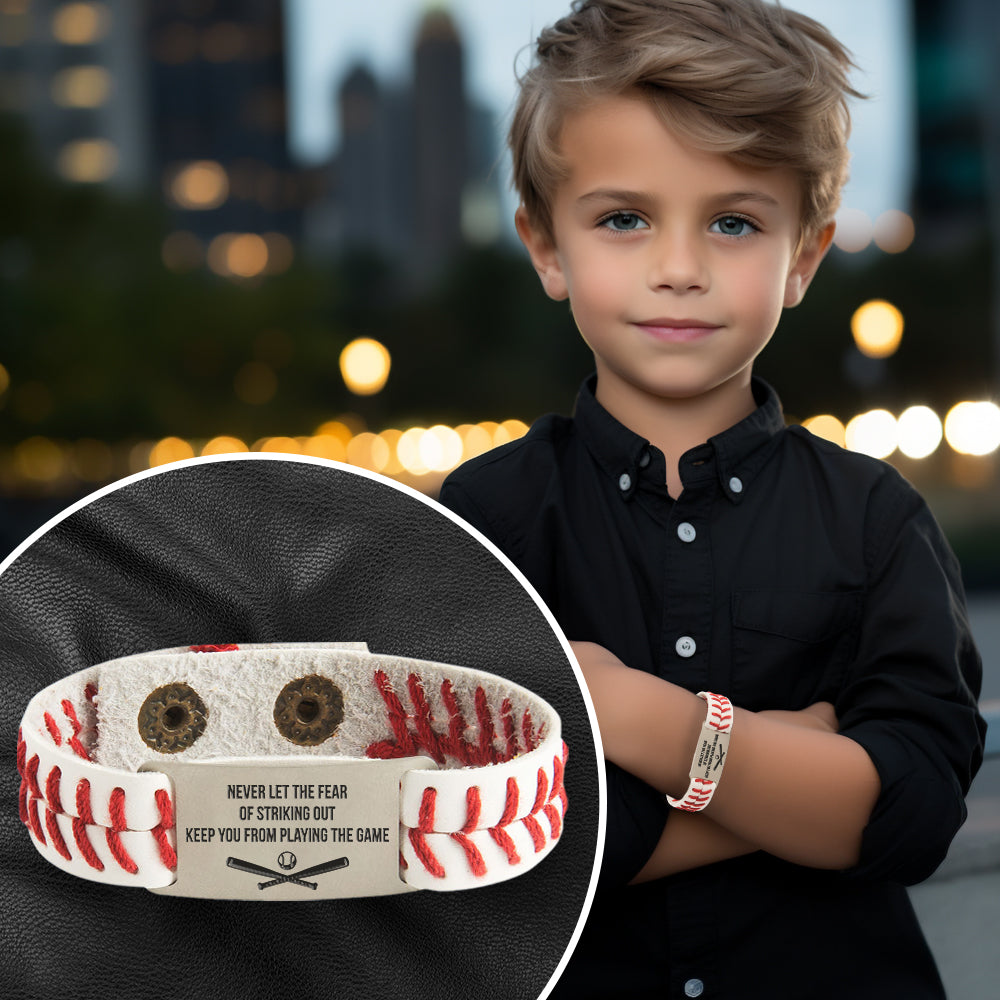 Personalized Baseball Bracelet - Baseball - To My Son - From Mom - How Much I Love You - Gbzj16011