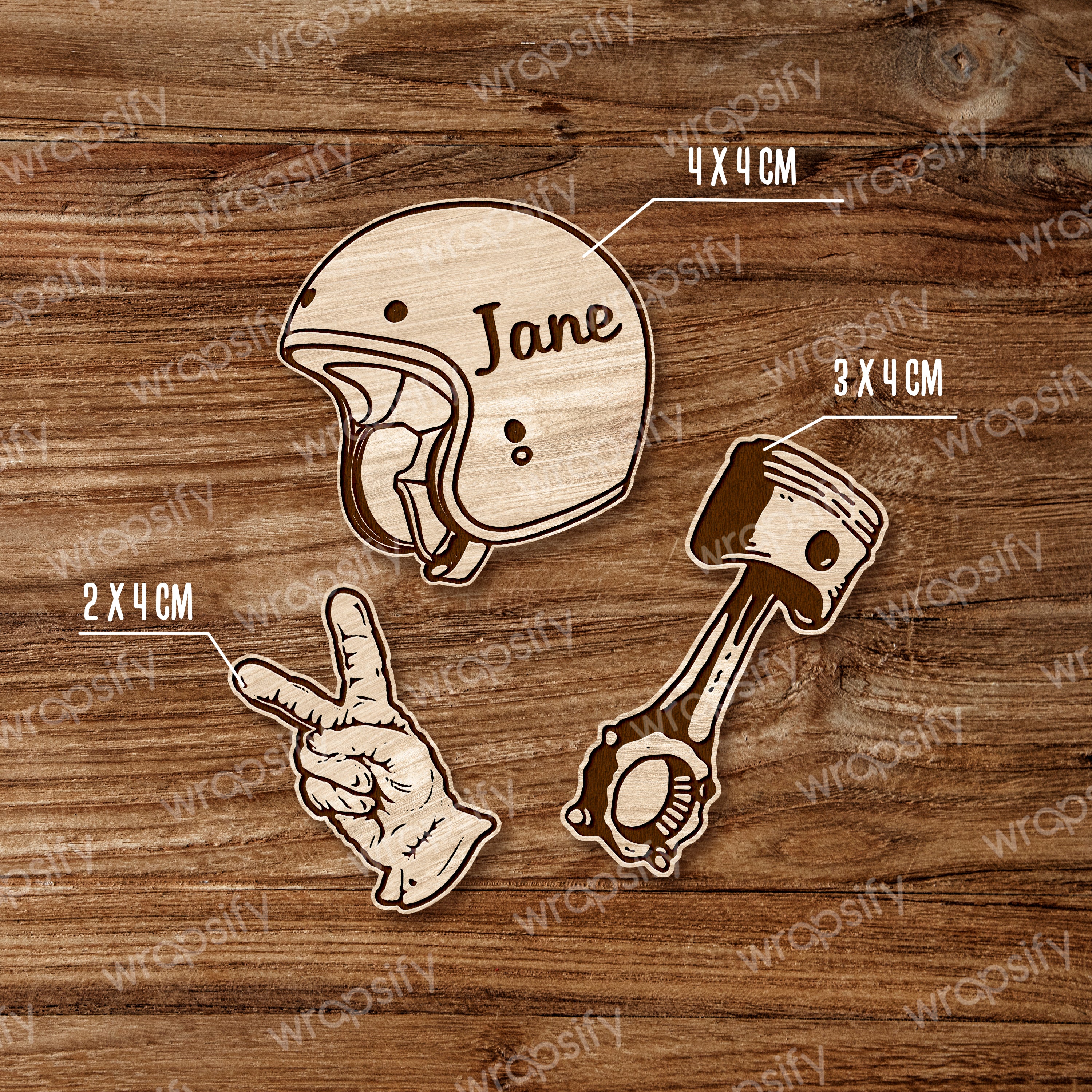 Personalized Motorcycle Ornament - Biker - To My Husband - The Greatest Biker Of My Life - Gam14001