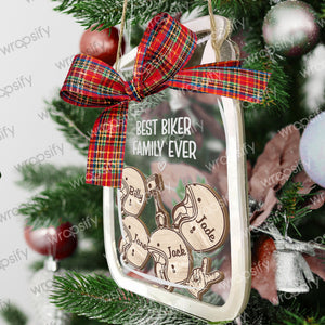 Personalized Motorcycle Ornament - Biker - To My Husband - The Greatest Biker Of My Life - Gam14001