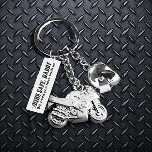 Superbike Helmet Keychain - Biker - To My Dad - Thank You For Showing Me How To Live Life To The Fullest - Gkwg18001