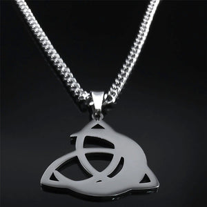 Triple Moon Necklace - Viking - To My Viking Son - You Are Strong And Capable Of Taking On The World - Gnya16004