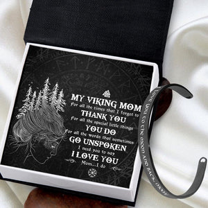 Viking Bracelet - Viking - To My Mom - I Need To Say I Love You - Gbzf19027