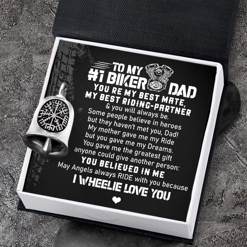 Viking Compass Bell - Biker - To My Dad - May Angels Always Ride With You - Gnzv18002