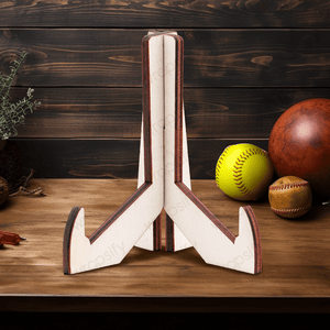 Wooden Baseball Sign - Baseball - To My Daughter - From Mom - Life Will Always Throw Curves, Just Keep Fouling Them Off - Gan17004