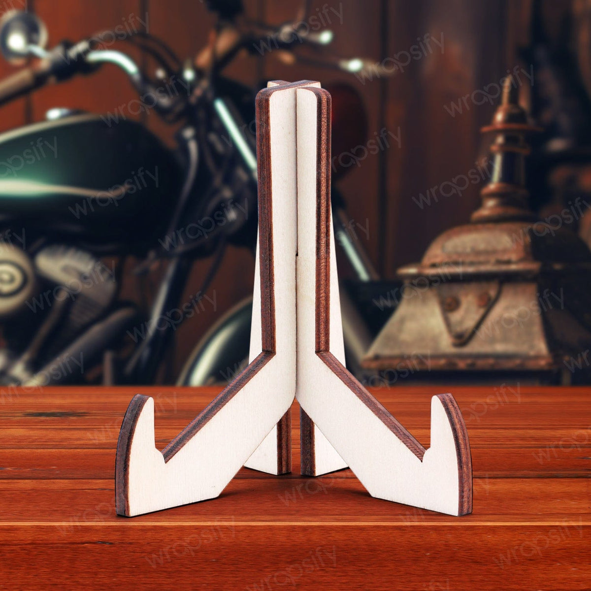 Wooden Motorcycle Heart Sign - Biker - To My Man - My Favorite Place In The World Is Next To You - Gan26003