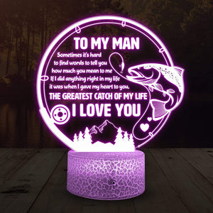 3D Led Light - Fishing - To My Man - How Much You Mean To Me -  Glca26045
