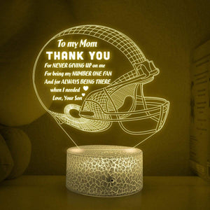 3D Led Light - Foodball - From Son - To Mom - For Never Giving Up On Me - Glca19012