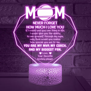 3D Led Light - Hockey - To My Mom - How Special You Are To Me - Glca19051