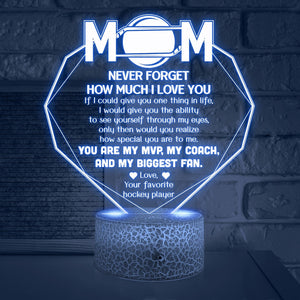 3D Led Light - Hockey - To My Mom - How Special You Are To Me - Glca19051