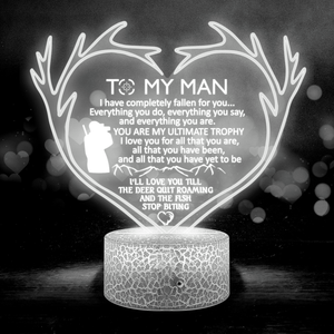 3D Led Light - Hunting - To My Man - You Are My Ultimate Trophy - Glca26060