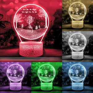 3D Led Light - Skull - To Couple - You Light Up My Life - Glca26044