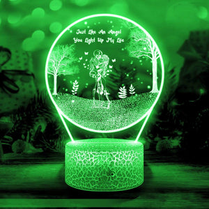 3D Led Light - Skull - To Couple - You Light Up My Life - Glca26044