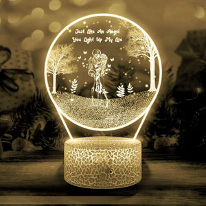 3D Led Light - Skull - To Couple - You Light Up My Life - Glca26044