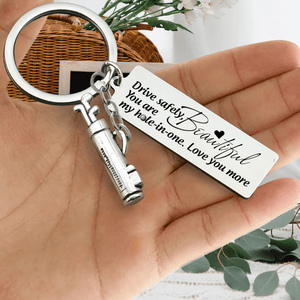 Golf Charm Keychain - Golf - To My Future Wife - I Love You To The Green And Back - Gkzp25001