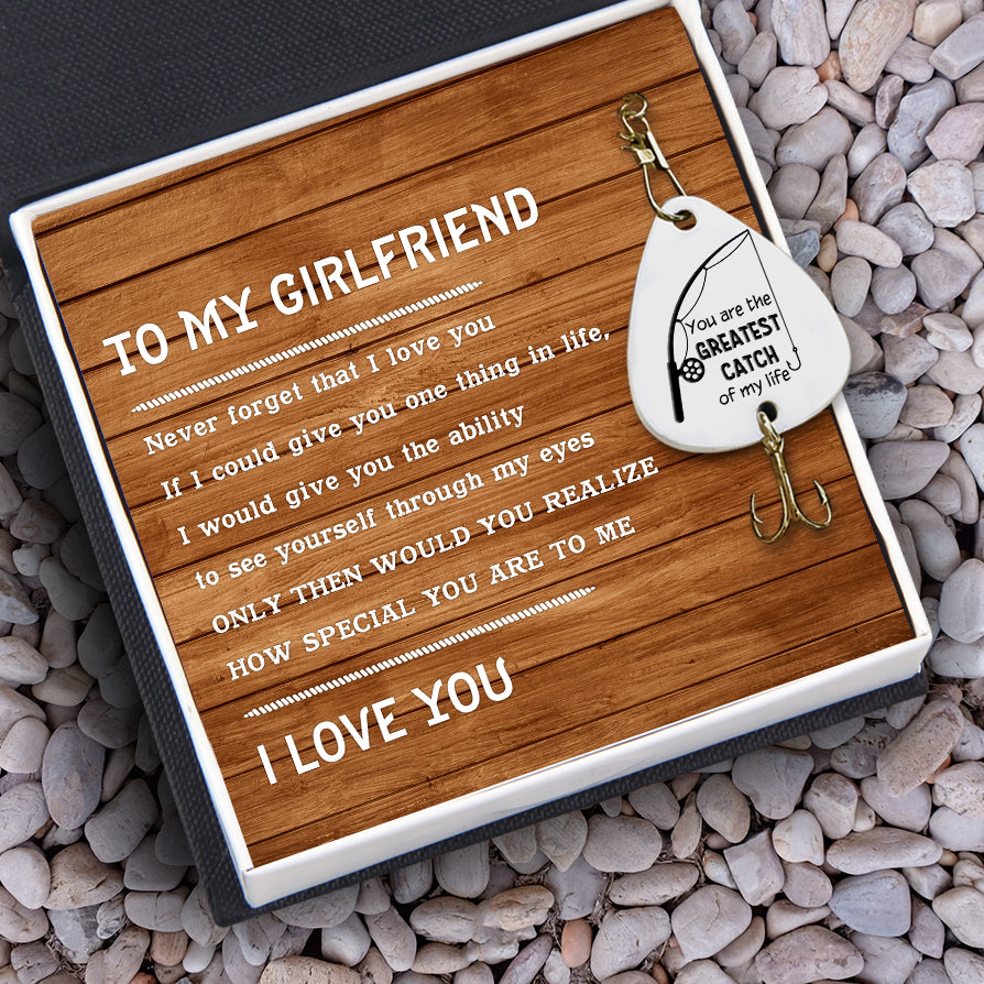 Engraved Fishing Hook - Fishing - To My Girlfriend - How Special You Are To Me - Gfa13004