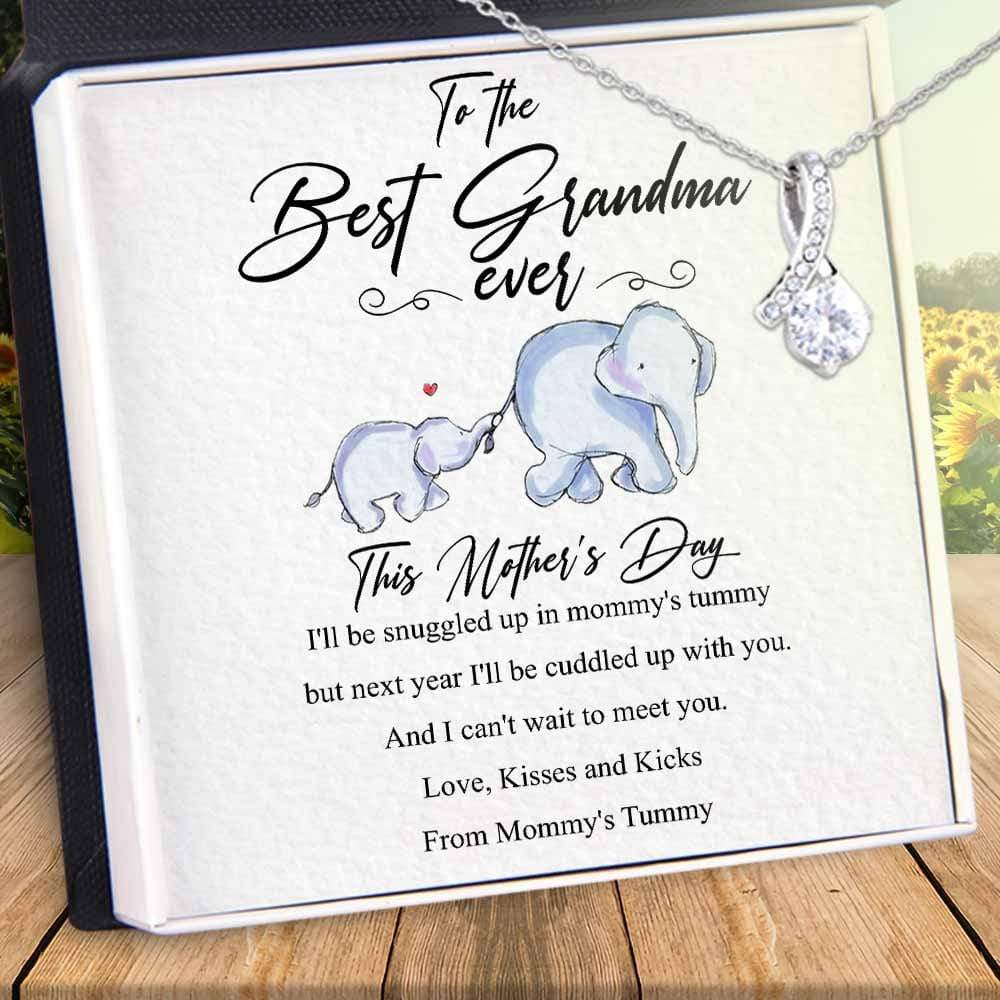 Alluring Beauty Necklace - Family - To My Grandma - The Best Grandma Ever - Snb21004