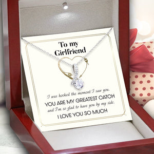 Alluring Beauty Necklace - Fishing - To My Girlfriend - I Love You So Much - Snb13041